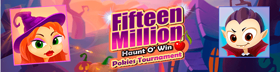 Fifteen Million Haunt O’ Win Slots Tournament